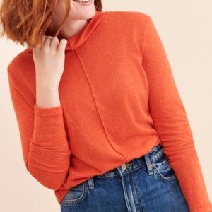 NWOT Eve Gravel New Day Orange Tutleneck